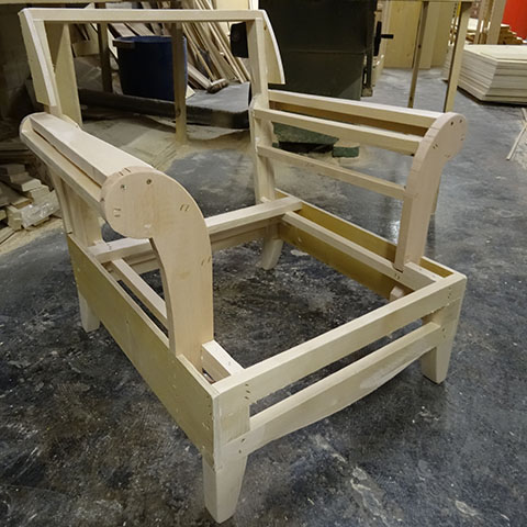 Regis Upholstery frame making factory